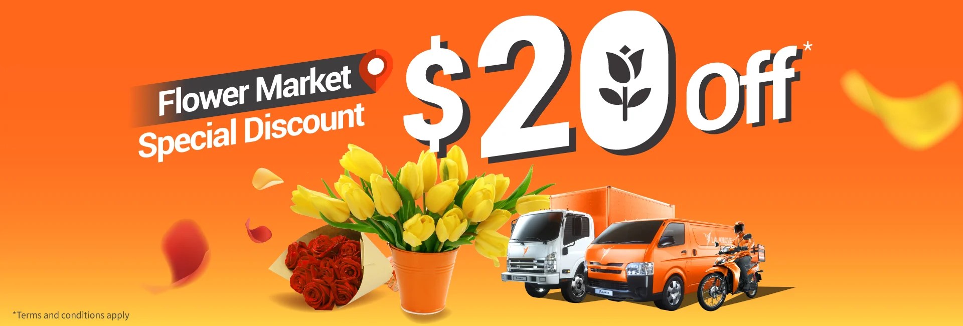 Limited Offer! 20 Flower Delivery Discount